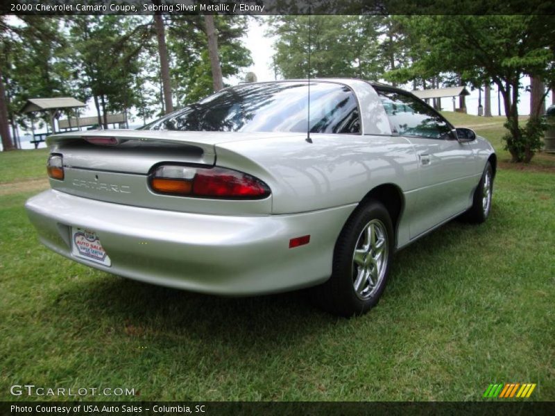 Sebring Silver Metallic / Ebony 2000 Chevrolet Camaro Coupe