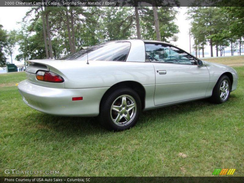 Sebring Silver Metallic / Ebony 2000 Chevrolet Camaro Coupe