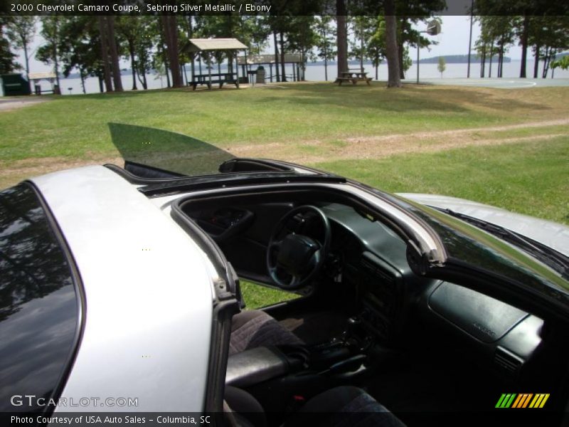Sebring Silver Metallic / Ebony 2000 Chevrolet Camaro Coupe