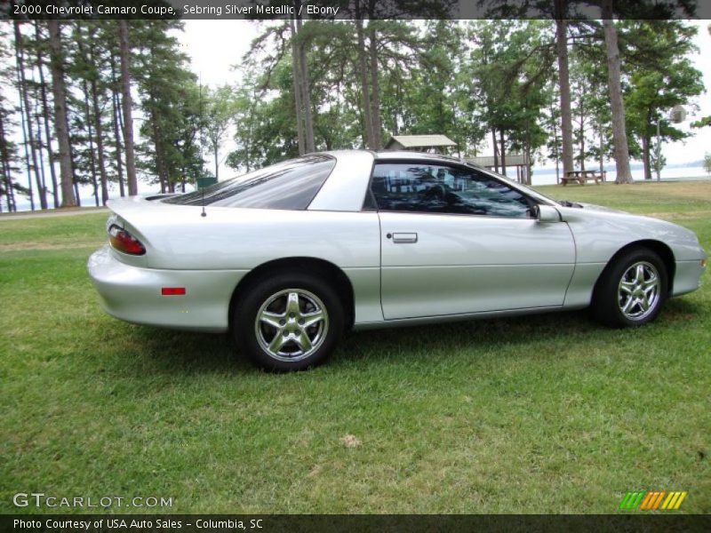 Sebring Silver Metallic / Ebony 2000 Chevrolet Camaro Coupe
