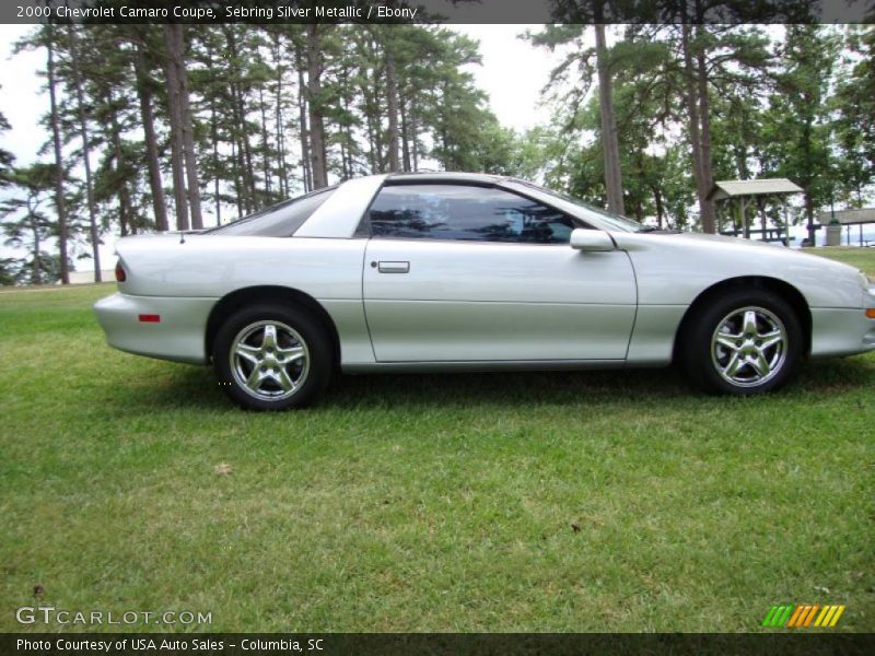 Sebring Silver Metallic / Ebony 2000 Chevrolet Camaro Coupe