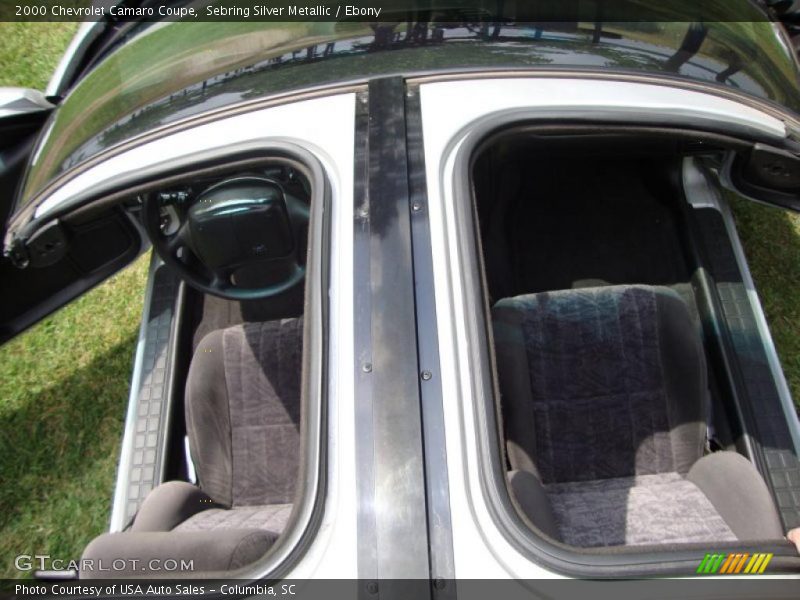 Sebring Silver Metallic / Ebony 2000 Chevrolet Camaro Coupe