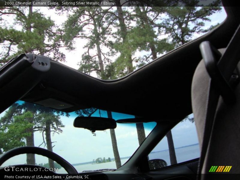 Sebring Silver Metallic / Ebony 2000 Chevrolet Camaro Coupe