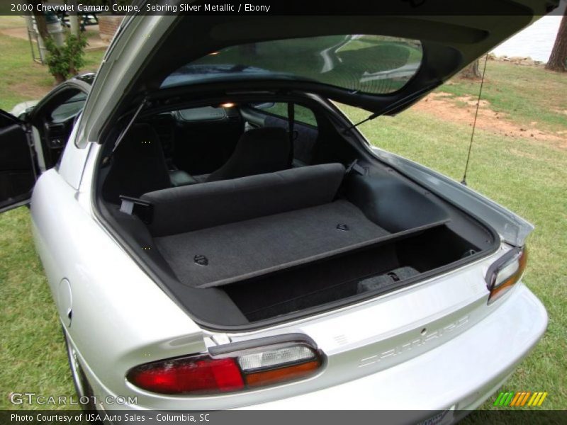 Sebring Silver Metallic / Ebony 2000 Chevrolet Camaro Coupe