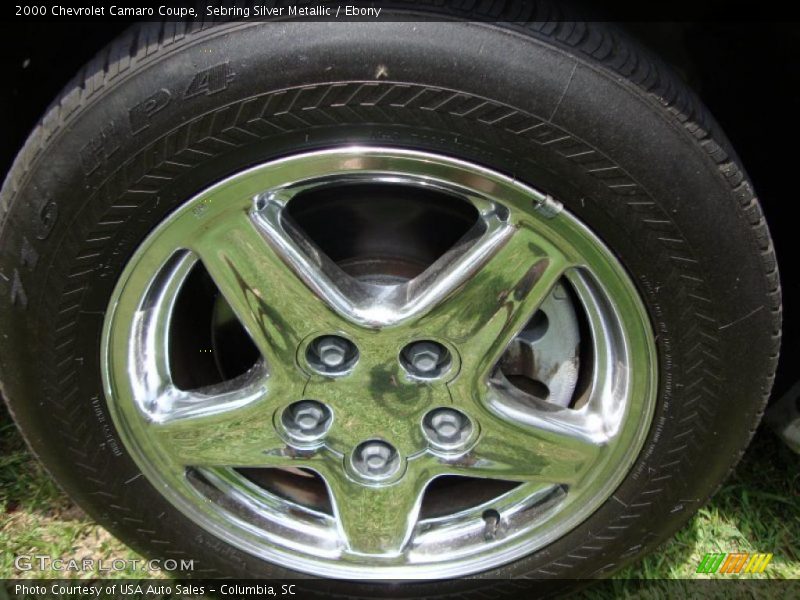 Sebring Silver Metallic / Ebony 2000 Chevrolet Camaro Coupe
