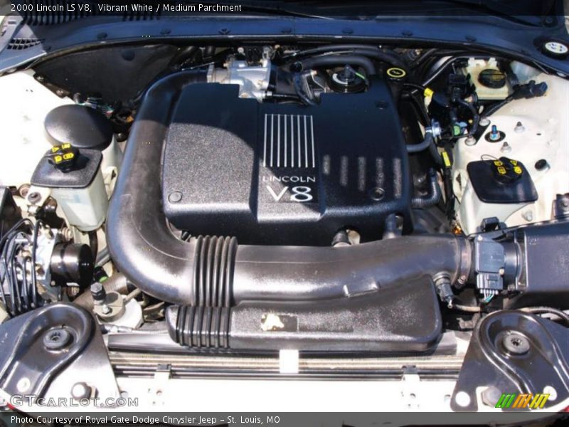 Vibrant White / Medium Parchment 2000 Lincoln LS V8