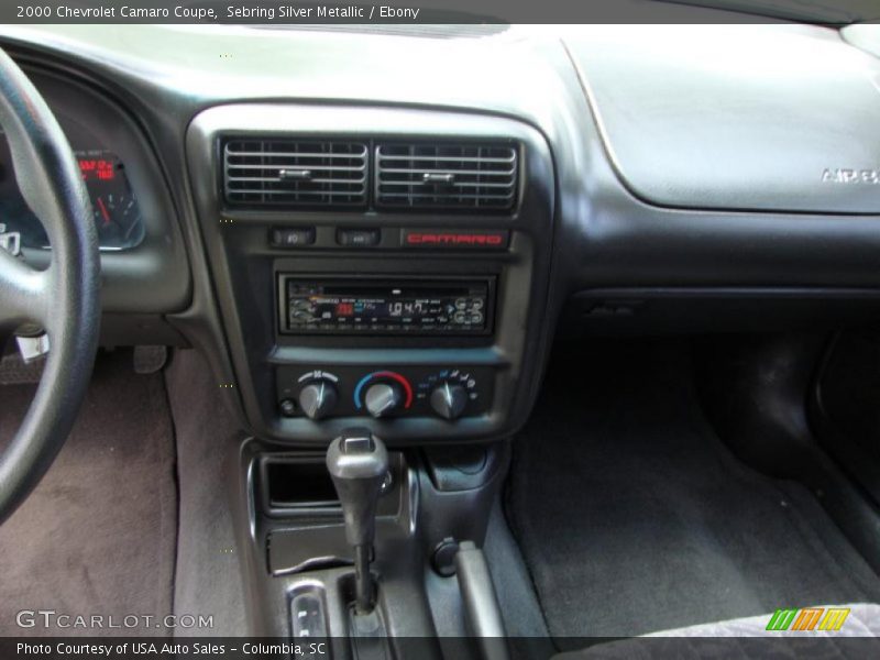 Sebring Silver Metallic / Ebony 2000 Chevrolet Camaro Coupe