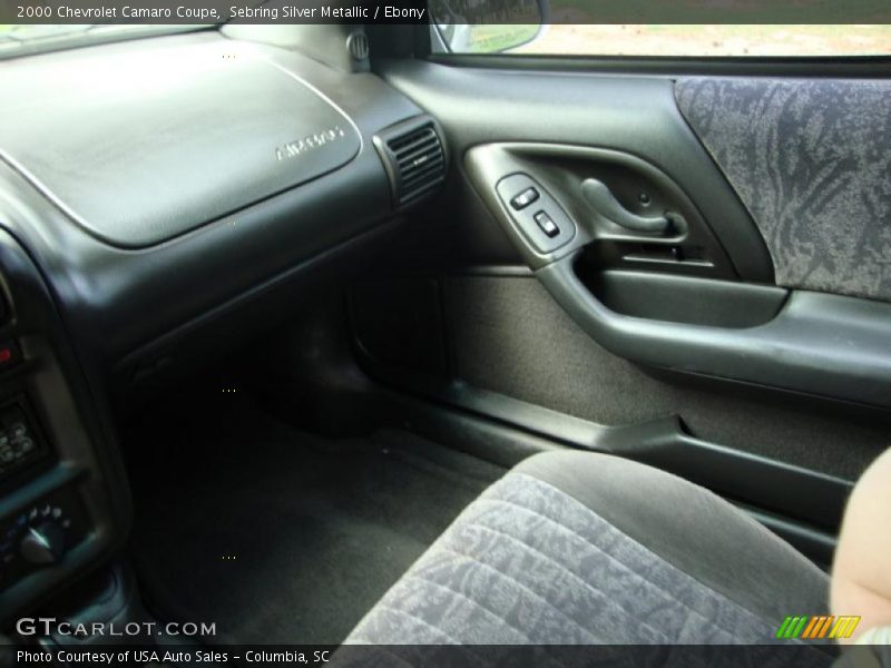Sebring Silver Metallic / Ebony 2000 Chevrolet Camaro Coupe