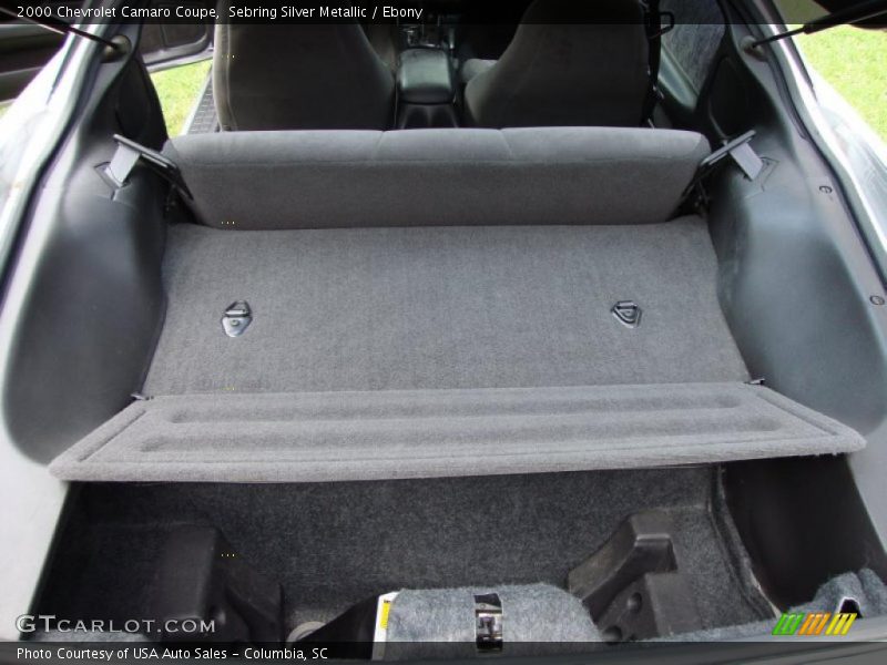 Sebring Silver Metallic / Ebony 2000 Chevrolet Camaro Coupe