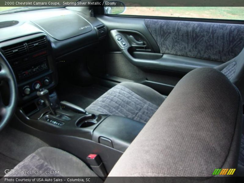 Sebring Silver Metallic / Ebony 2000 Chevrolet Camaro Coupe