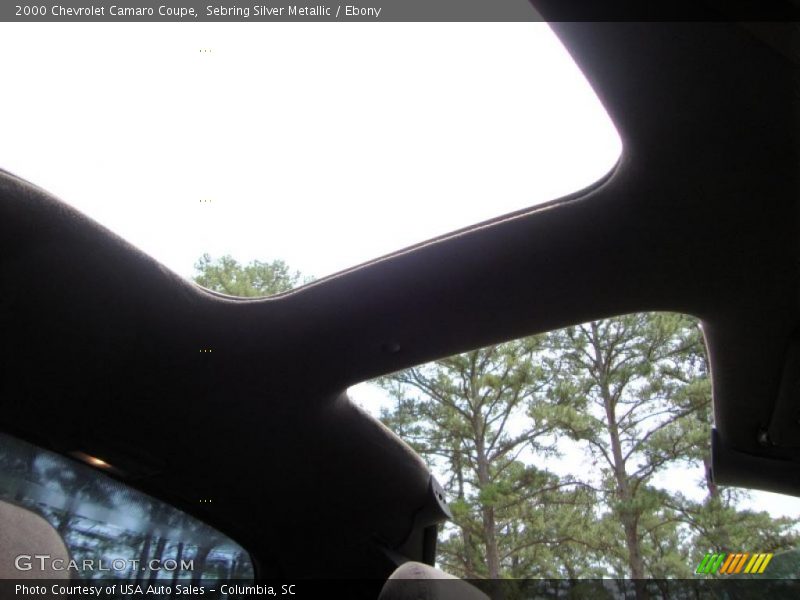 Sebring Silver Metallic / Ebony 2000 Chevrolet Camaro Coupe