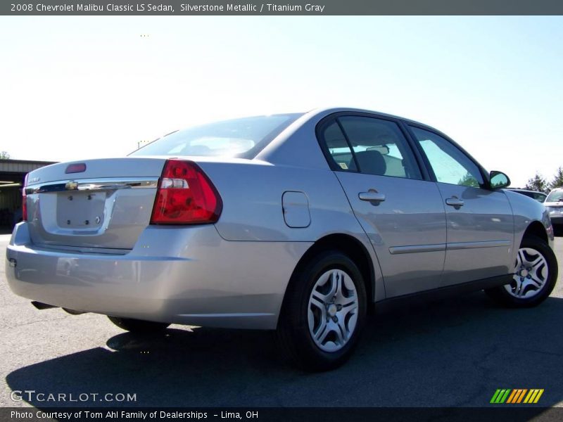 Silverstone Metallic / Titanium Gray 2008 Chevrolet Malibu Classic LS Sedan