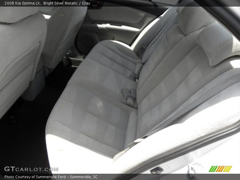 Bright Silver Metallic / Gray 2008 Kia Optima LX