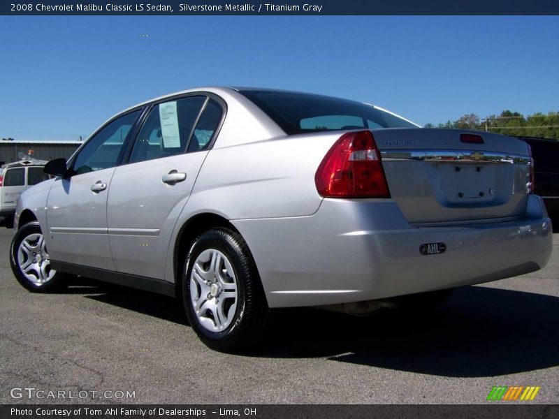Silverstone Metallic / Titanium Gray 2008 Chevrolet Malibu Classic LS Sedan