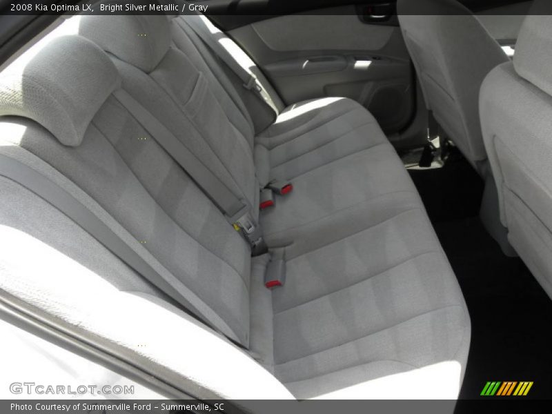 Bright Silver Metallic / Gray 2008 Kia Optima LX