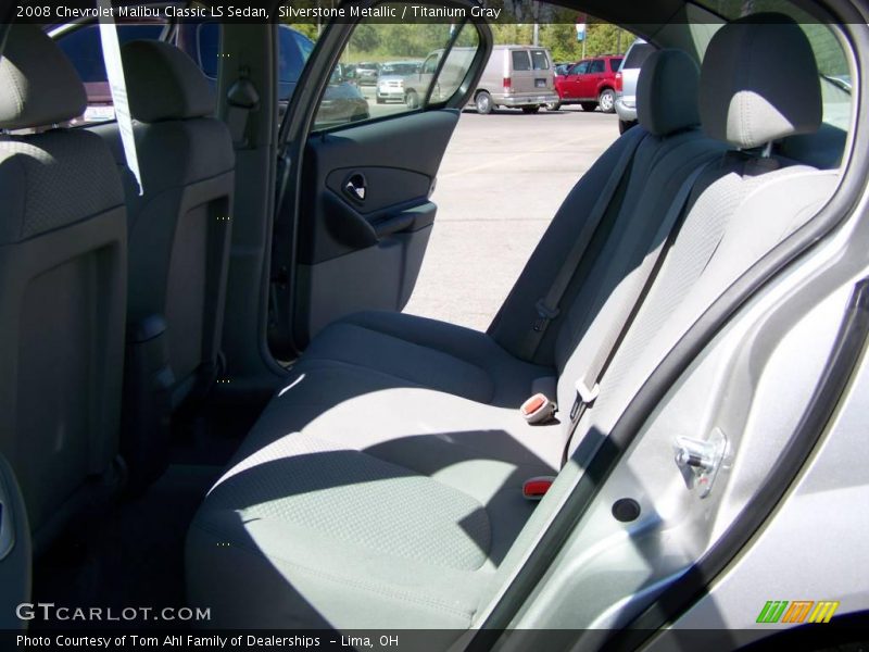 Silverstone Metallic / Titanium Gray 2008 Chevrolet Malibu Classic LS Sedan