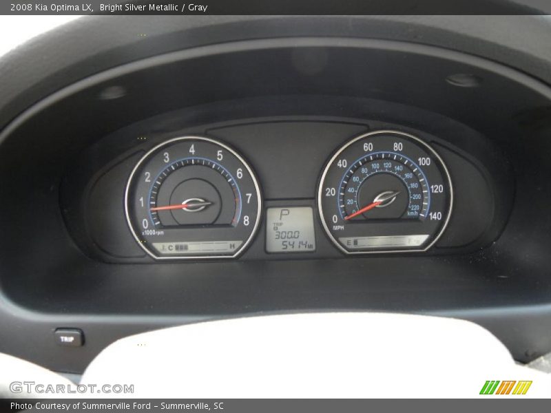Bright Silver Metallic / Gray 2008 Kia Optima LX