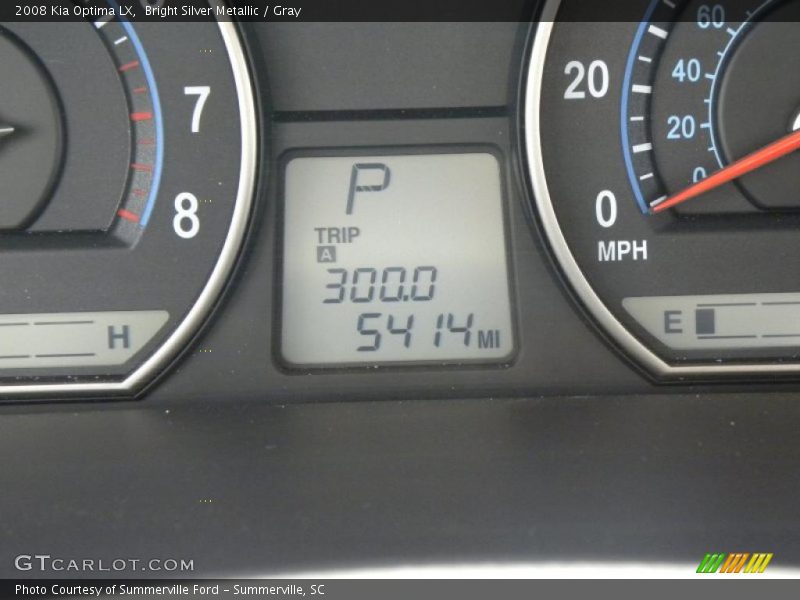 Bright Silver Metallic / Gray 2008 Kia Optima LX