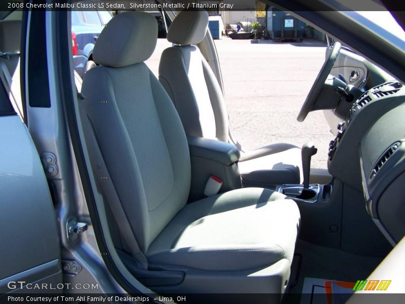 Silverstone Metallic / Titanium Gray 2008 Chevrolet Malibu Classic LS Sedan