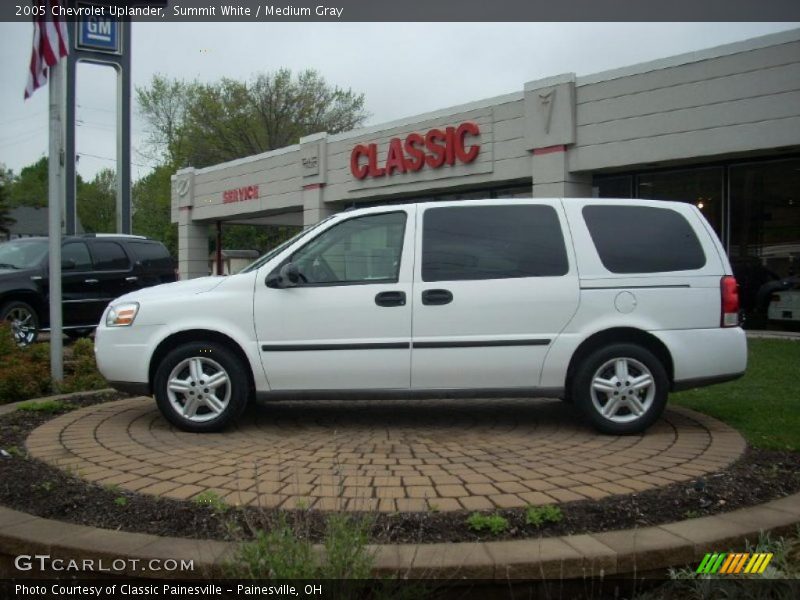 Summit White / Medium Gray 2005 Chevrolet Uplander