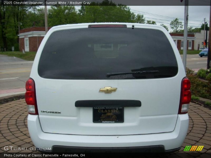 Summit White / Medium Gray 2005 Chevrolet Uplander
