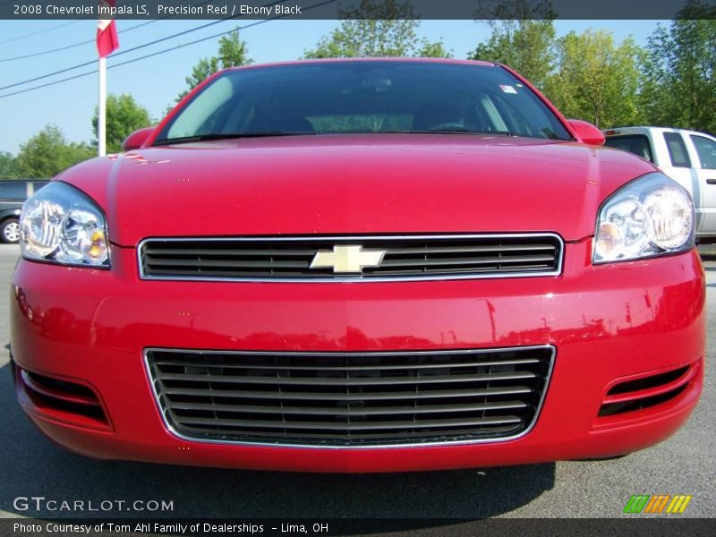 Precision Red / Ebony Black 2008 Chevrolet Impala LS