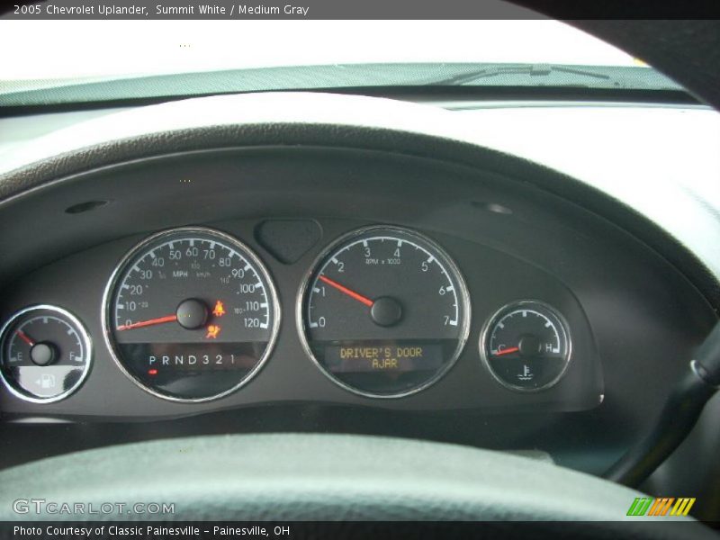 Summit White / Medium Gray 2005 Chevrolet Uplander