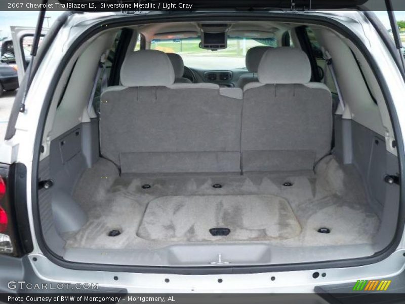 Silverstone Metallic / Light Gray 2007 Chevrolet TrailBlazer LS