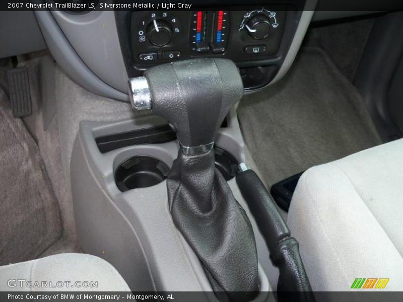 Silverstone Metallic / Light Gray 2007 Chevrolet TrailBlazer LS