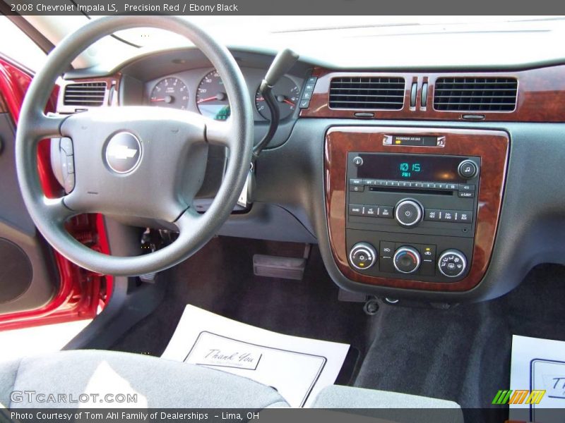 Precision Red / Ebony Black 2008 Chevrolet Impala LS