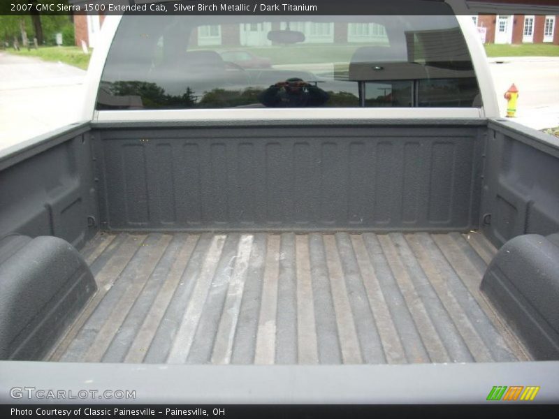 Silver Birch Metallic / Dark Titanium 2007 GMC Sierra 1500 Extended Cab
