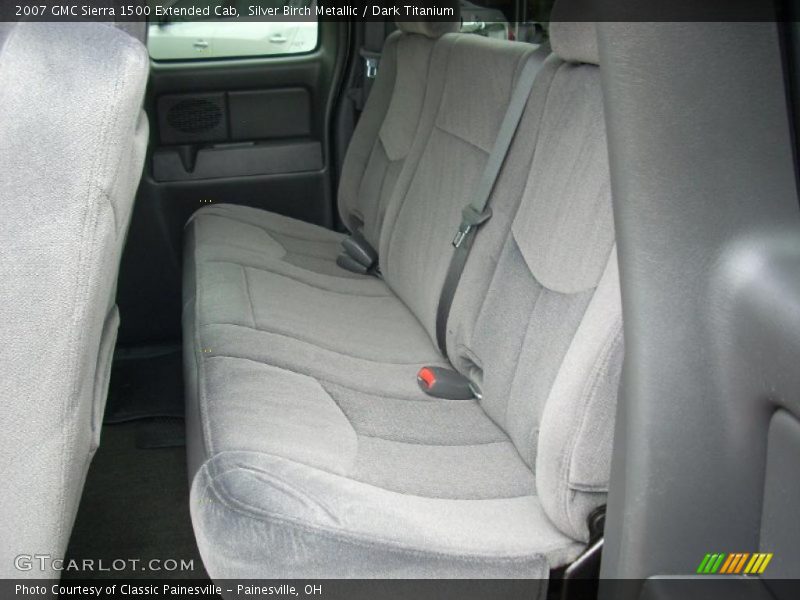 Silver Birch Metallic / Dark Titanium 2007 GMC Sierra 1500 Extended Cab