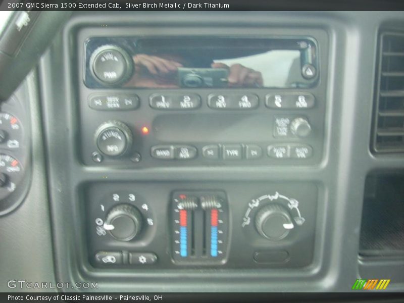 Silver Birch Metallic / Dark Titanium 2007 GMC Sierra 1500 Extended Cab