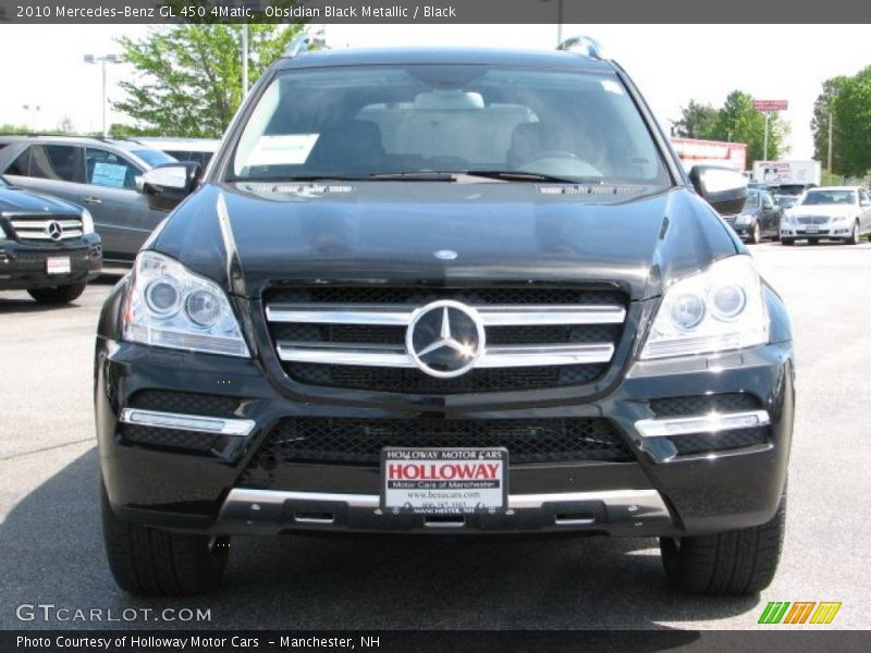 Obsidian Black Metallic / Black 2010 Mercedes-Benz GL 450 4Matic