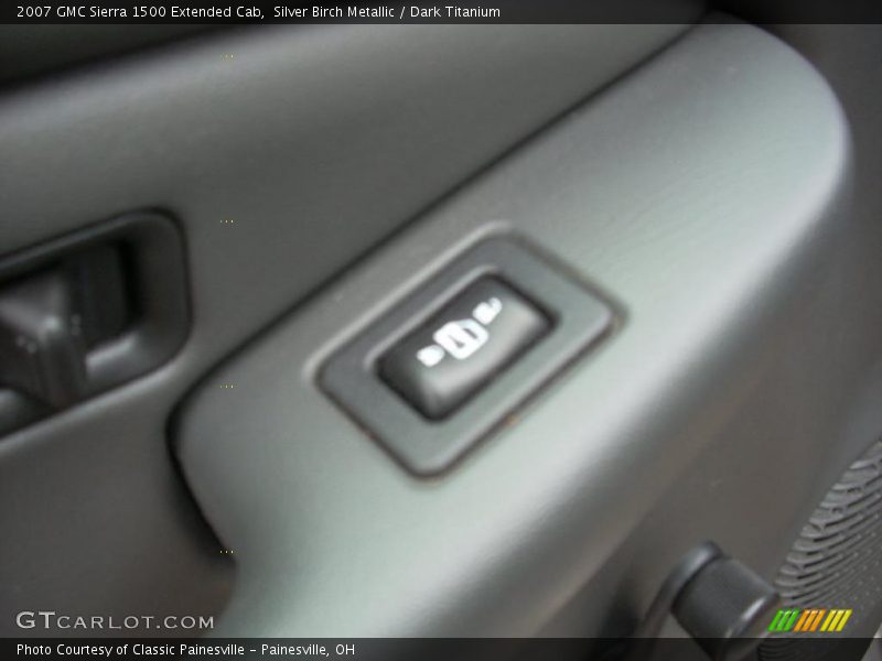 Silver Birch Metallic / Dark Titanium 2007 GMC Sierra 1500 Extended Cab