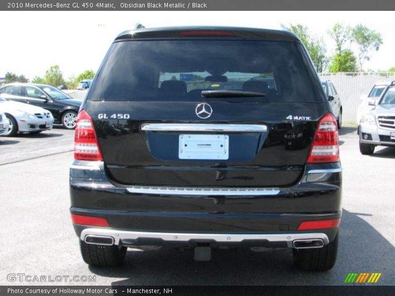 Obsidian Black Metallic / Black 2010 Mercedes-Benz GL 450 4Matic