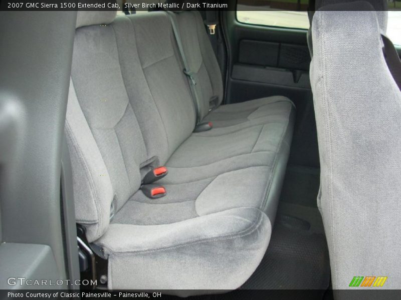 Silver Birch Metallic / Dark Titanium 2007 GMC Sierra 1500 Extended Cab