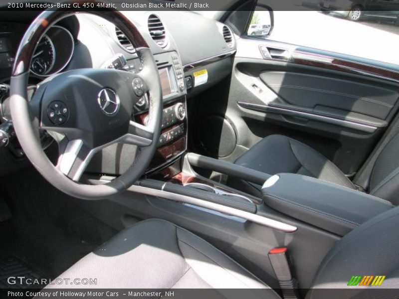 Obsidian Black Metallic / Black 2010 Mercedes-Benz GL 450 4Matic