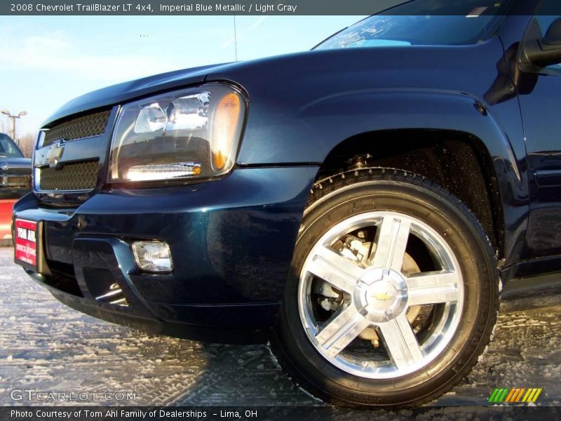 Imperial Blue Metallic / Light Gray 2008 Chevrolet TrailBlazer LT 4x4