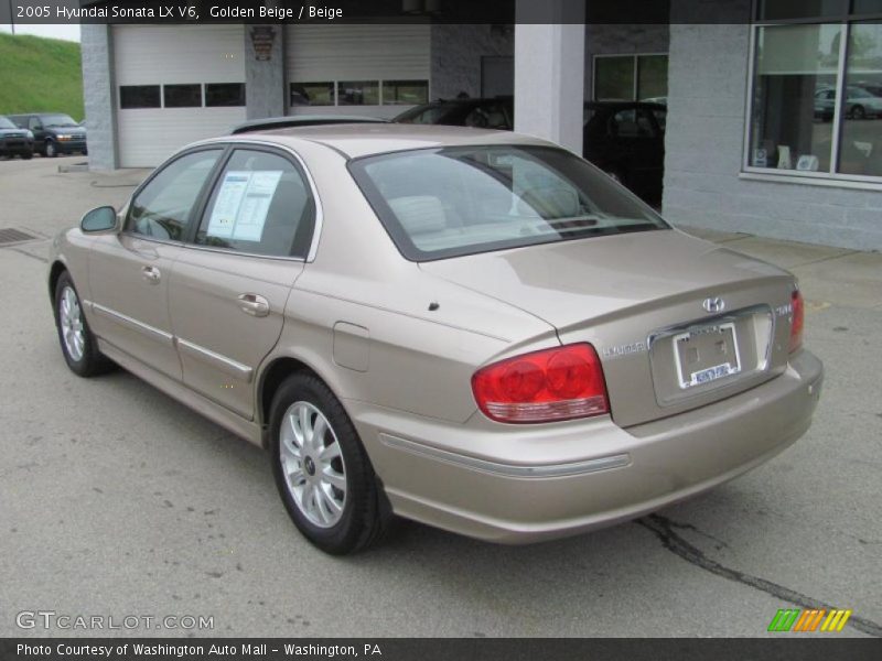 Golden Beige / Beige 2005 Hyundai Sonata LX V6