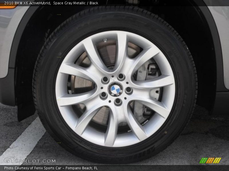 Space Gray Metallic / Black 2010 BMW X6 ActiveHybrid