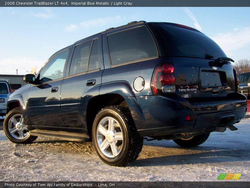 Imperial Blue Metallic / Light Gray 2008 Chevrolet TrailBlazer LT 4x4