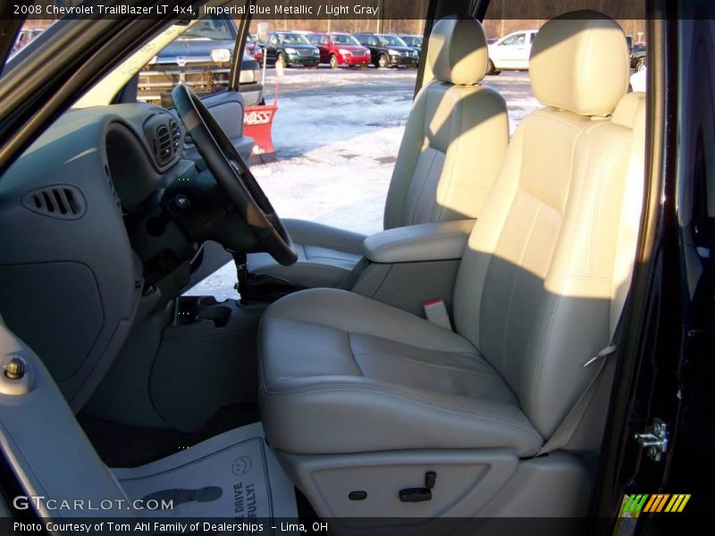 Imperial Blue Metallic / Light Gray 2008 Chevrolet TrailBlazer LT 4x4