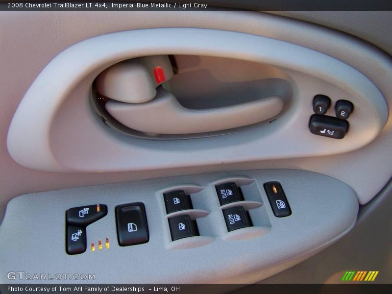 Imperial Blue Metallic / Light Gray 2008 Chevrolet TrailBlazer LT 4x4