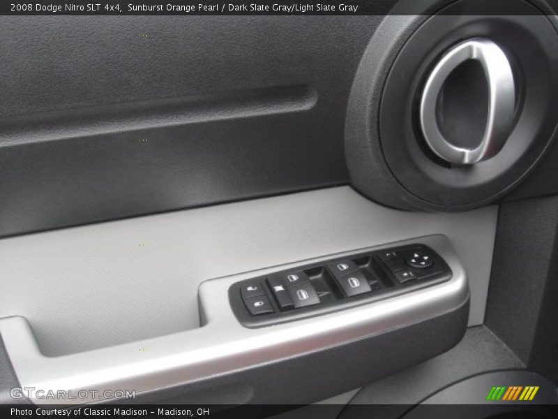 Sunburst Orange Pearl / Dark Slate Gray/Light Slate Gray 2008 Dodge Nitro SLT 4x4