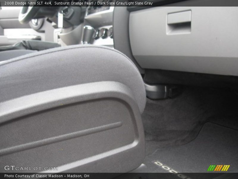 Sunburst Orange Pearl / Dark Slate Gray/Light Slate Gray 2008 Dodge Nitro SLT 4x4