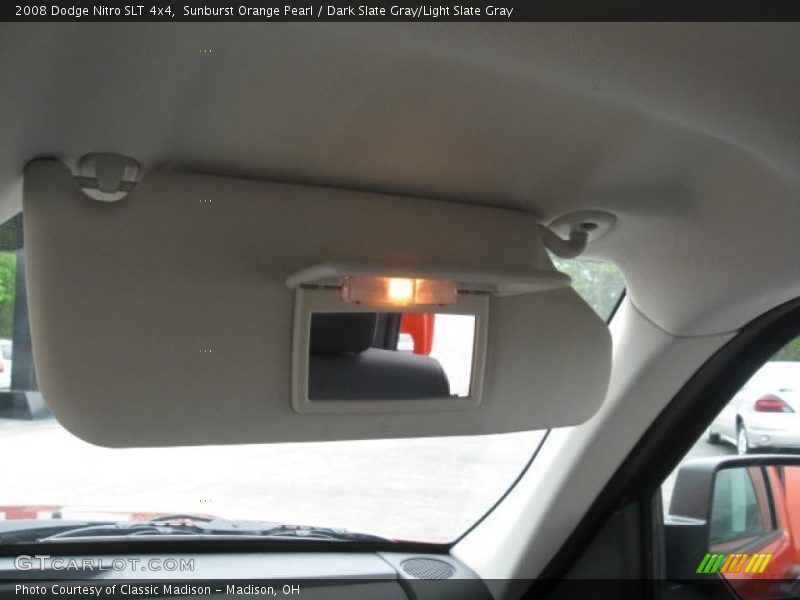 Sunburst Orange Pearl / Dark Slate Gray/Light Slate Gray 2008 Dodge Nitro SLT 4x4