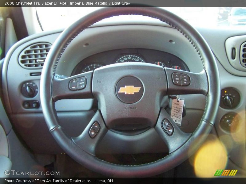 Imperial Blue Metallic / Light Gray 2008 Chevrolet TrailBlazer LT 4x4
