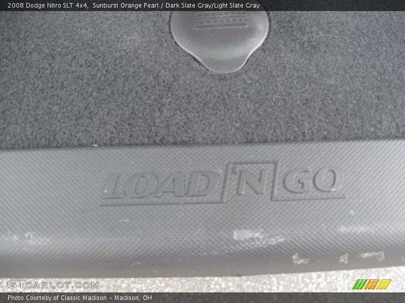 Sunburst Orange Pearl / Dark Slate Gray/Light Slate Gray 2008 Dodge Nitro SLT 4x4