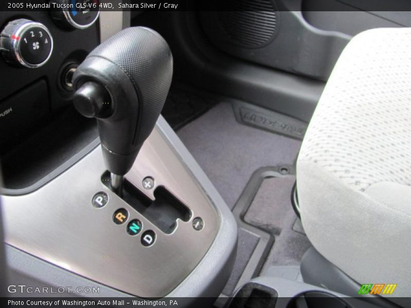 Sahara Silver / Gray 2005 Hyundai Tucson GLS V6 4WD